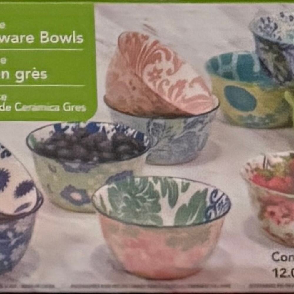 10 Proence Stoneware Bowls